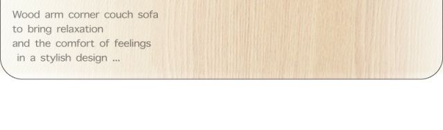 スーパSALE10倍&4時間限定10%OFF 木肘デザインソファ 木肘コーナーカウチソファ 3P