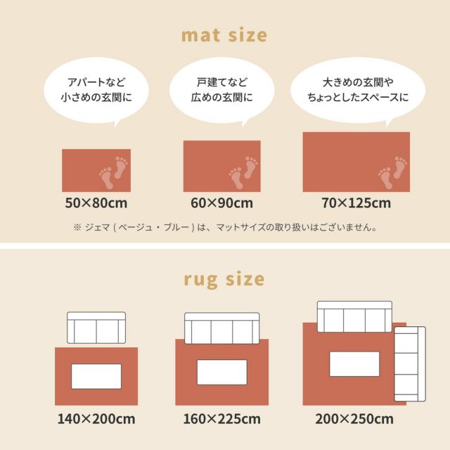 トルコ製 折り畳めるウィルトンラグ RAKKAS 140×200cm