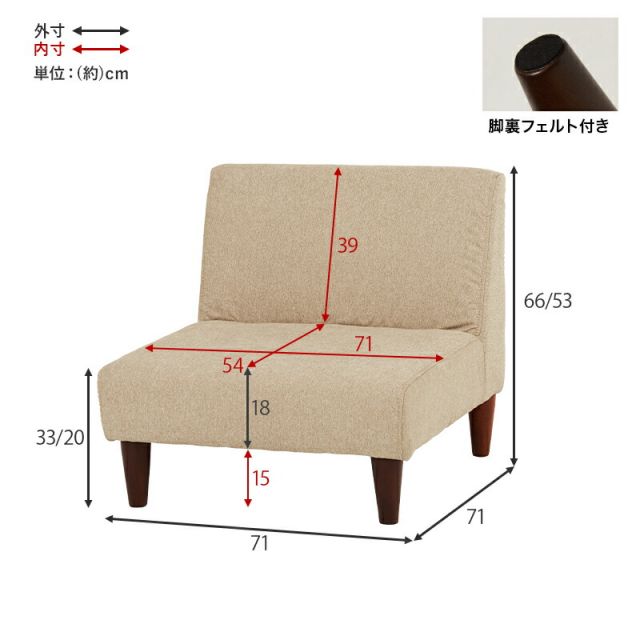 スーパSALE10倍&4時間限定10%OFF フラット1人掛け1Pソファ
