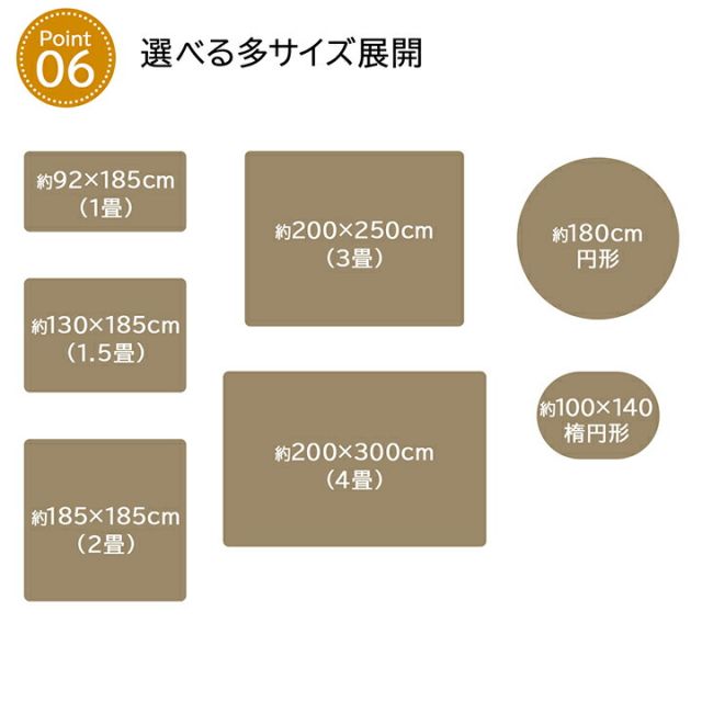 ラグ カーペット 3畳 洗える アニマル柄 ネコ柄 キャット柄 約200×250cm (ホットカーペット対応)