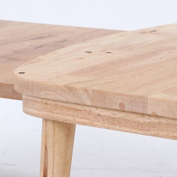 スーパSALE10倍&4時間限定10%OFF 北欧風 センターテーブル/ローテーブル 【幅70cm】 ナチュラル 伸縮式 『Natural Signature SLIDE』【代引NG】
