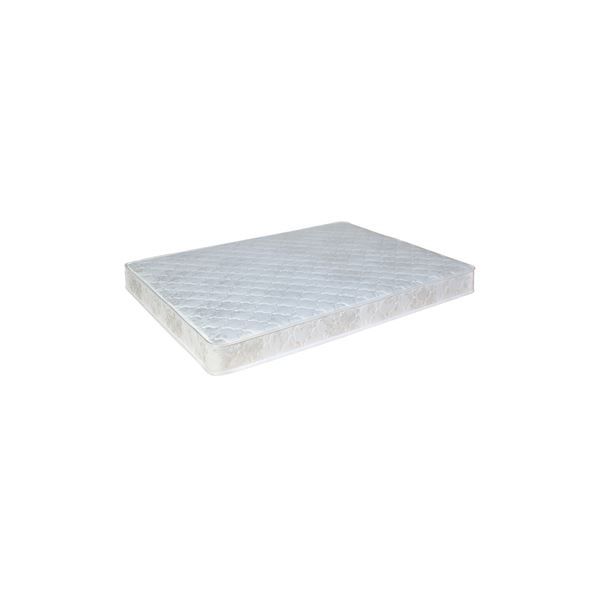 スーパSALE10倍&4時間限定10%OFF マットレス 寝具 幅140×奥行195×高さ16.5cm ダブル ボンネルコイル ポリエステル ベッドルーム 寝室
