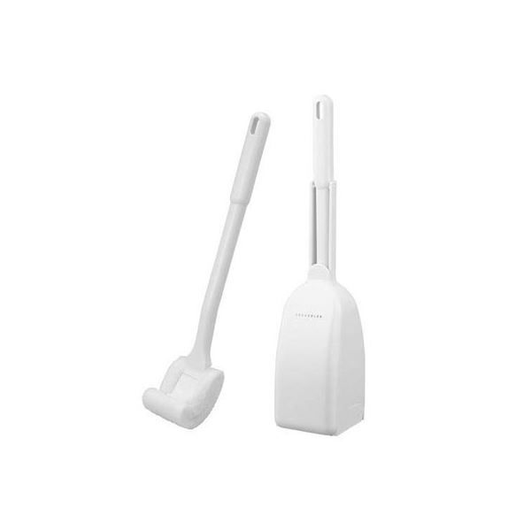 スーパSALE10倍&4時間限定10%OFF トイレブラシ/トイレ掃除用品 【24個セット】 約幅8.0cm ケース付き CCトイレクリーナー 〔お手洗い レストルーム〕