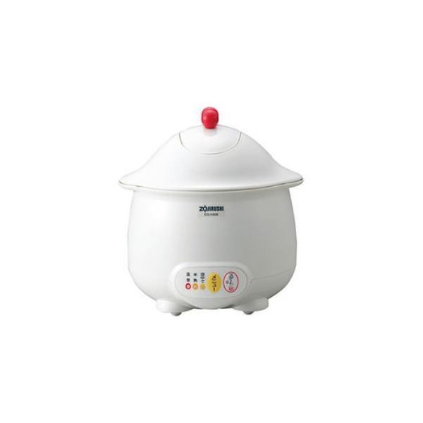 スーパSALE10倍&4時間限定10%OFF 象印 温泉たまご器 「エッグDoDoDo(エッグドゥドゥドゥ)」 ホワイト EG-HA06-WB