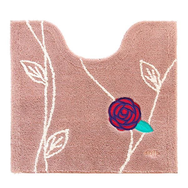 スーパSALE10倍&4時間限定10%OFF オカ エトフトリア トイレマット 60×55cm ベージュ