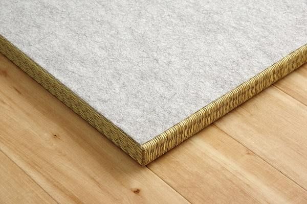 スーパSALE10倍&4時間限定10%OFF 置き畳 ユニット畳 和室 4層 約70×70×3cm 6枚組 防炎 軽量 い草 日本製 国産 置きたたみ イ草 畳マット ジョイントマット【代引NG】