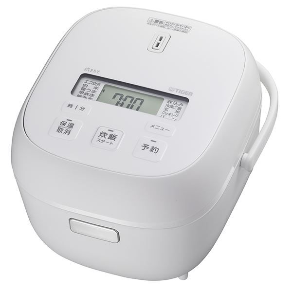 スーパSALE10倍&4時間限定10%OFF タイガー魔法瓶 マイコンジャー炊飯器 炊きたて 3合 マットホワイト JBS-A055WM