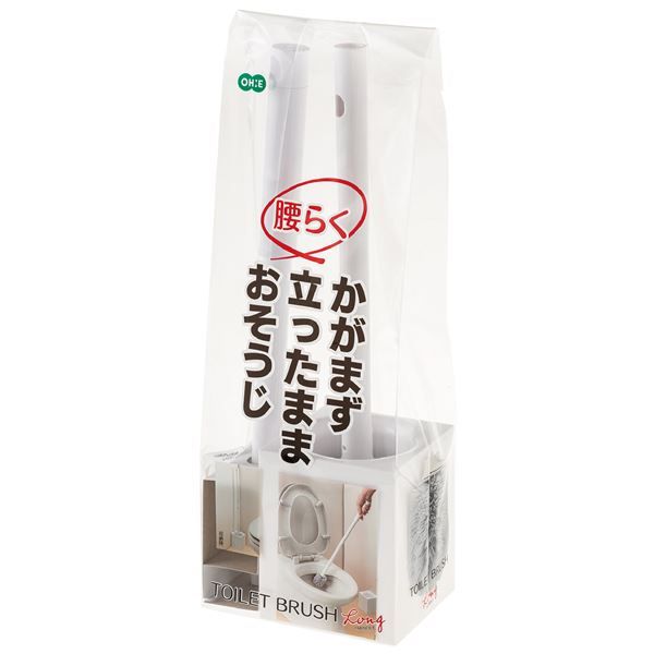 スーパSALE10倍&4時間限定10%OFF オーエ トイレブラシロング ケース付き