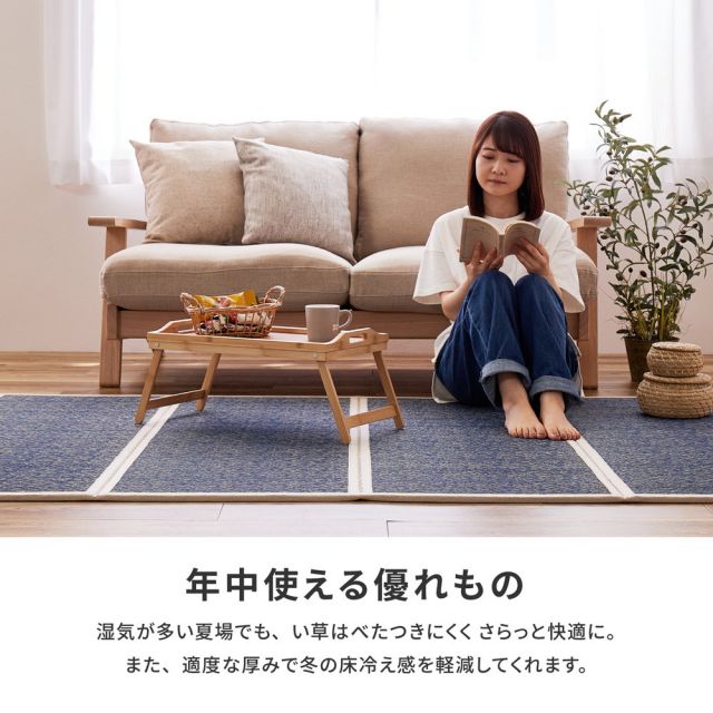 い草 4つ折り 畳マットレス シャイン シングル 約100×200cm 置き畳 折りたためるマット いぐさ　たたみ