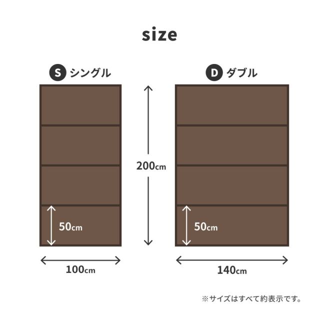 水拭きできる PP 畳マットレス 綾模様 シングル 約100×200cm 置き畳 4つ折り 折りたためるマット いぐさ　たたみ
