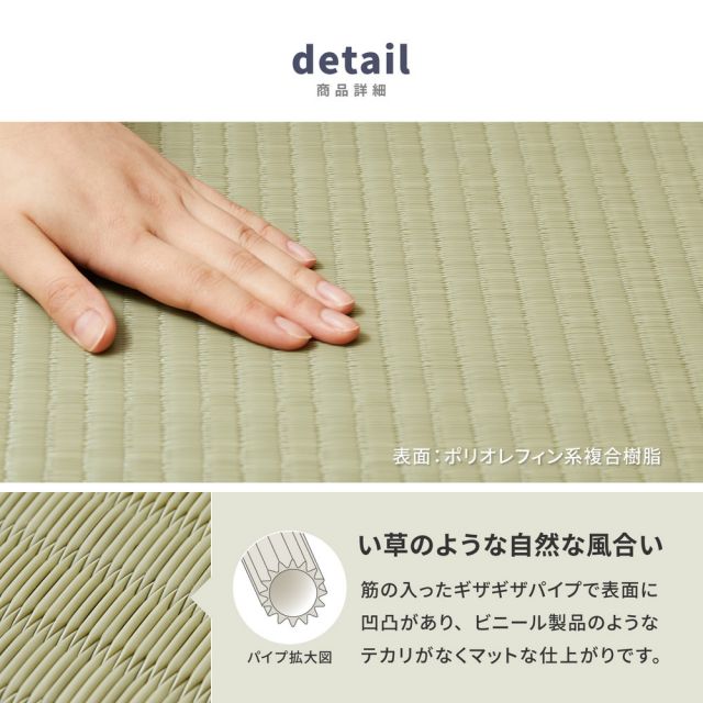 スーパSALE10倍＆4時間限定10％OFF 水拭きOK 4つ折り 畳マットレス 伏見 S シングル 約100×200×1.1cm 折りたたみ 折り畳み い草風 布団の下 置き畳 無地 軽量 いぐさ　たたみ