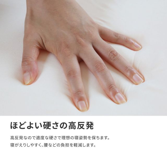 スーパSALE10倍＆4時間限定10％OFF 折りたたみ高反発マットレス 約140×195×17cm ダブル D 3つ折り 厚手 ウレタン