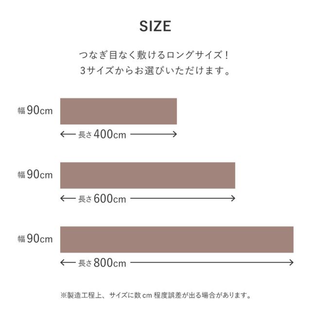 スーパSALE10倍＆4時間限定10％OFF 吸着 廊下敷きマット 約90×600cm フリーカット カットできる 廊下カーペット 廊下用マット 薄手 洗える 幅90cm ロングマット 床暖房対応 いぐさ　たたみ