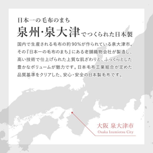 国産 アクリル毛布 綿入り毛布 約140×200cm シングル S 洗える 静電気防止 わた入り ふっくら なめらか 日本製 いぐさ　たたみ