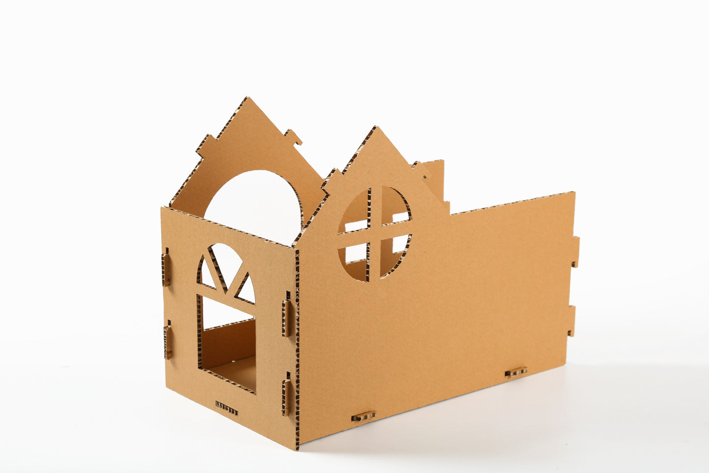 ネコトクラス　キャットハウス　ダンボールハウス（家型爪とぎ）