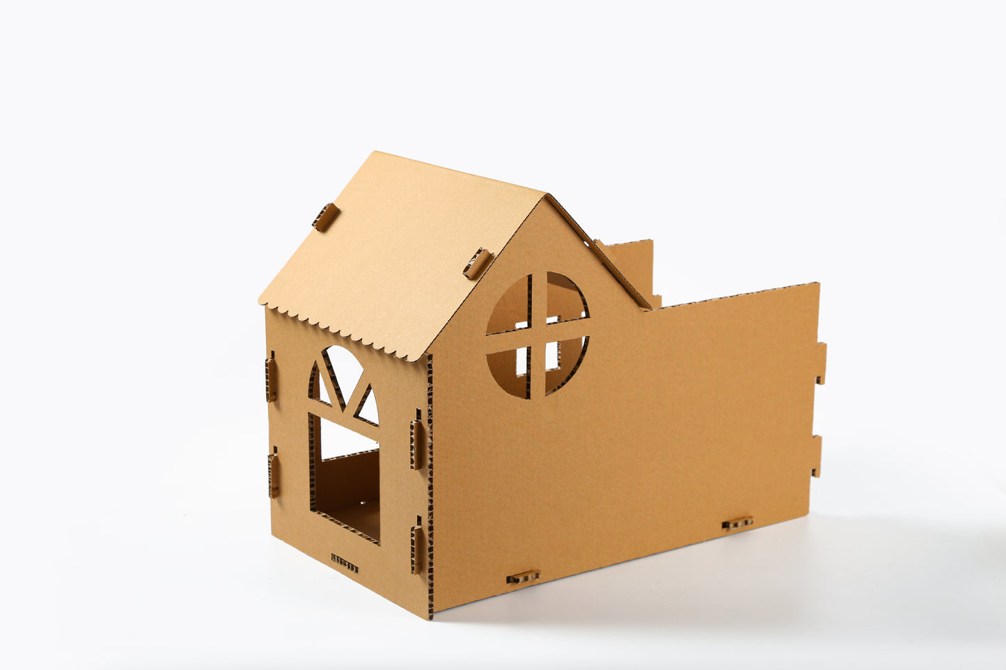 ネコトクラス　キャットハウス　ダンボールハウス（家型爪とぎ）