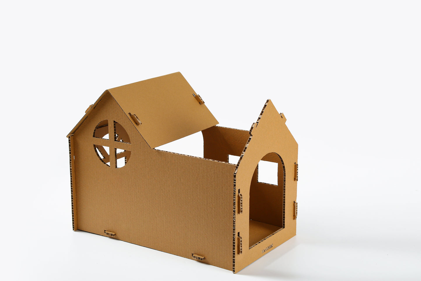 ネコトクラス　キャットハウス　ダンボールハウス（家型爪とぎ）