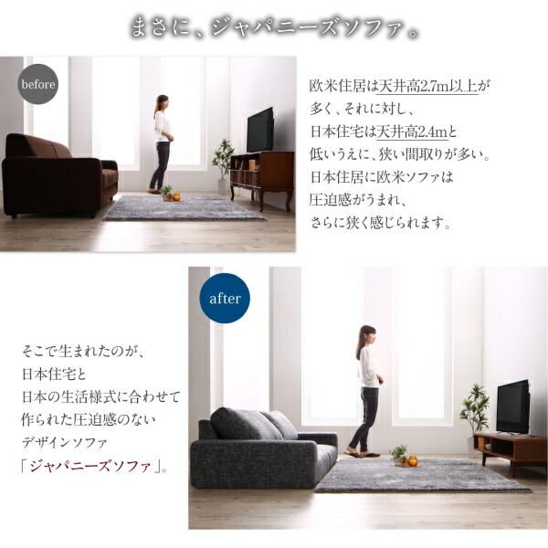 スーパSALE10倍＆4時間限定10％OFF フロアソファ ハイバック フロアソファー ローソファ ローソファー 2人掛け 3人掛け ソファ ソファー オットマン セット スリム肘  ハイタイプ 2.5P
