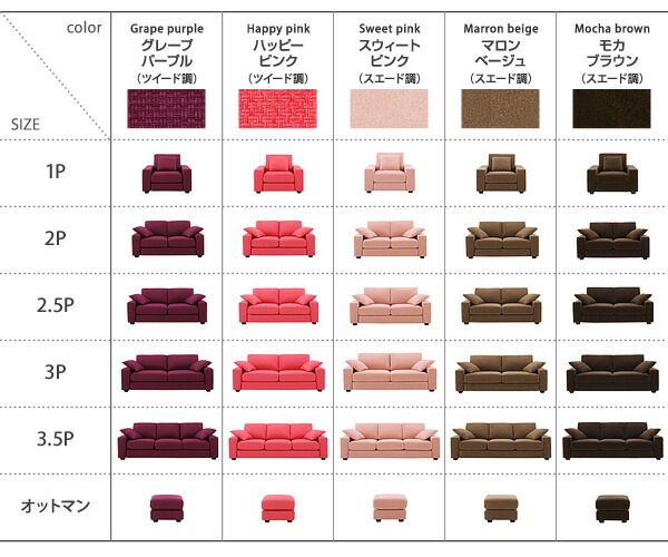 スーパSALE10倍＆4時間限定10％OFF スタンダードソファ デザインソファ 20色から選べる!カバーリングソファ・ワイドタイプ ソファ 3.5P