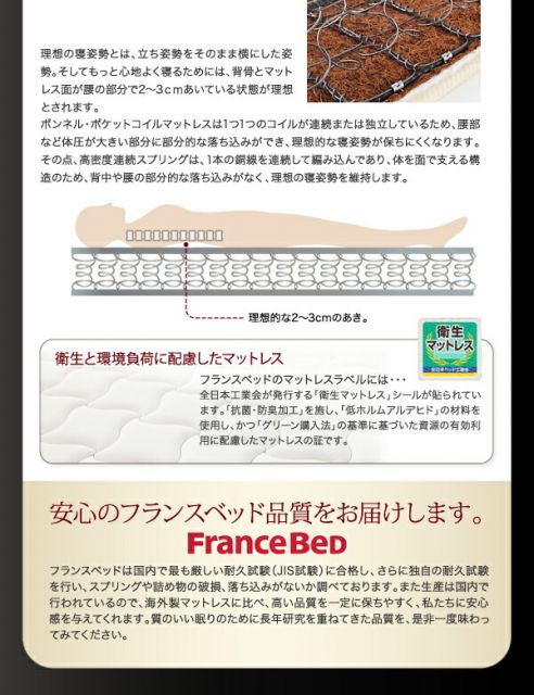 スーパSALE10倍＆4時間限定10％OFF 照明・コンセント付きフロアベッド フレームのみ ダブル