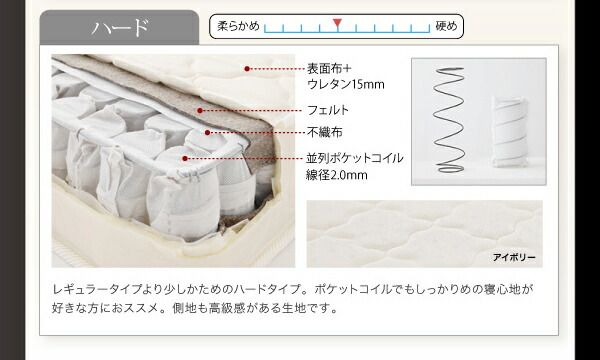 スーパSALE10倍＆4時間限定10％OFF 照明・コンセント付きフロアベッド マルチラススーパースプリングマットレス付き ダブル