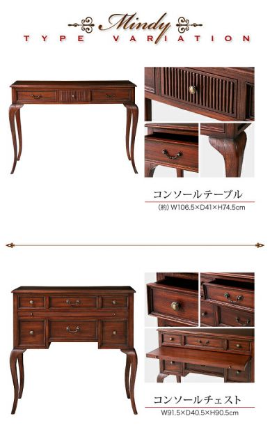 スーパSALE10倍＆4時間限定10％OFF テイストファニチャー（ダイニングシリーズ） 本格アンティークデザイン家具シリーズ テーブル W60