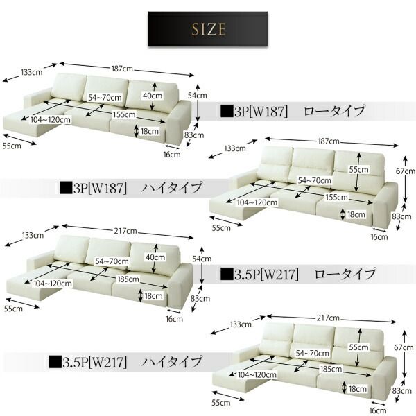 スーパSALE10倍＆4時間限定10％OFF フロアソファ フロアコーナーカウチソファ ソファ＆オットマンセット ハイタイプ 4P