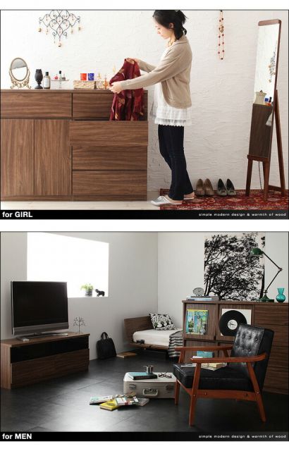 スーパSALE10倍＆4時間限定10％OFF リビング収納 チェスト キャビネット タンス テレビ台 シンプルモダンリビングシリーズ キャビネット