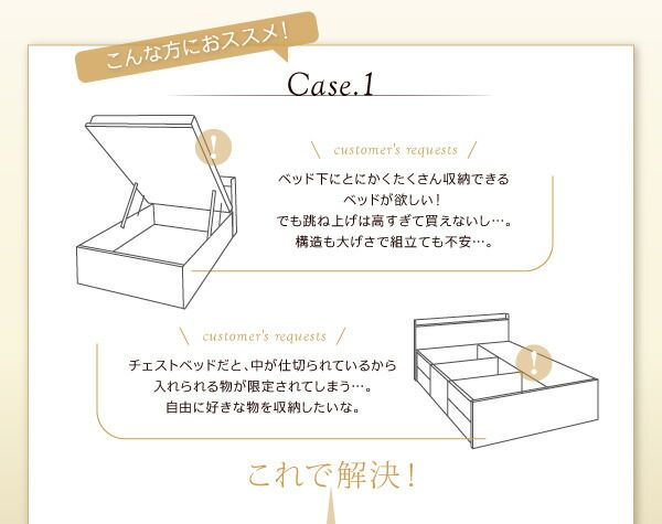 スーパSALE10倍＆4時間限定10％OFF お客様組立 シンプル大容量収納庫付きすのこベッド 薄型プレミアムポケットコイルマットレス付き シングル 深さレギュラー