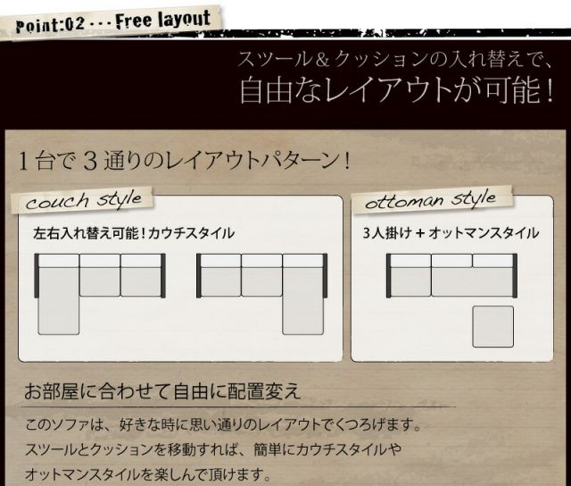 スーパSALE10倍＆4時間限定10％OFF 木肘デザインソファ 木肘コーナーカウチソファ 3P