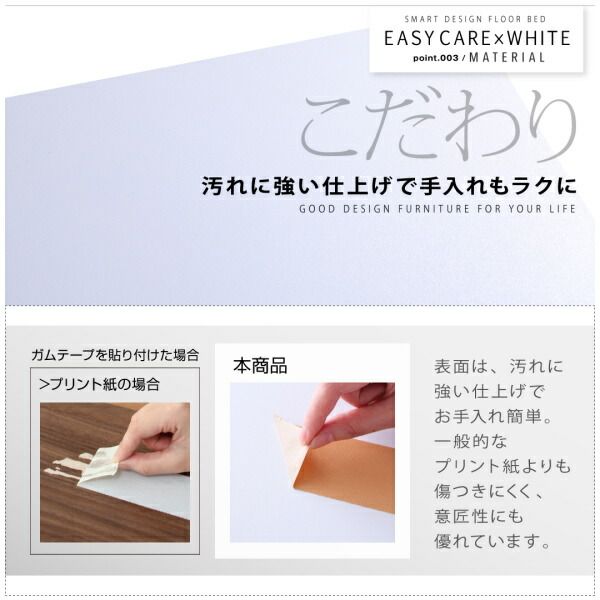 スーパSALE10倍＆4時間限定10％OFF 棚・コンセント付きフロアベッド ベッドフレームのみ ダブル