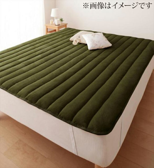 スーパSALE10倍＆4時間限定10％OFF MITAS寝具SELECT 寝心地・カラー・タイプが選べる大きいサイズのパッド・シーツシリーズ敷きパッドマイクロファイバー中わたボリュームアップクイーン