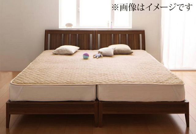 スーパSALE10倍＆4時間限定10％OFF MITAS寝具SELECT 寝心地・カラー・タイプが選べる大きいサイズのパッド・シーツシリーズ敷きパッドマイクロファイバーワイドキング