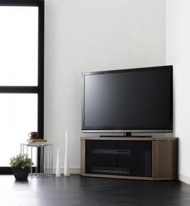スーパSALE10倍＆4時間限定10％OFF リビング収納 チェスト キャビネット タンス テレビ台 薄型コーナーロータイプテレビボード レギュラータイプ