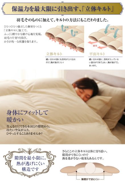 スーパSALE10倍＆4時間限定10％OFF MITAS寝具SELECT 極厚布団 フランス産ダウンエクセルゴールドラベル羽毛布団10点セット プレミアム敷布団 ボリュームタイプ ダブル10点セット