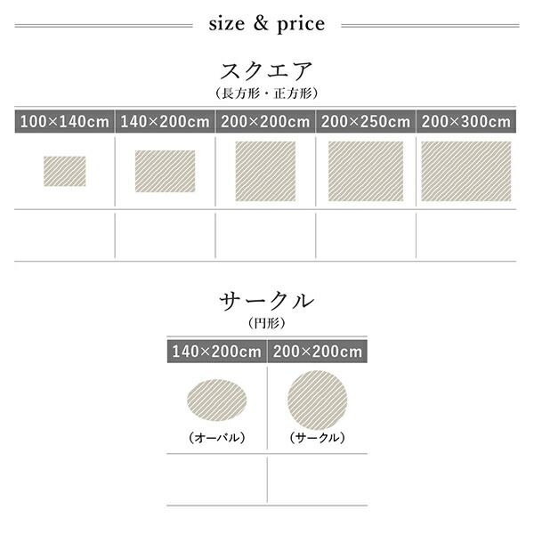 スーパSALE10倍＆4時間限定10％OFF ラグ グラデーションミックスシャギーラグ 200×300cm