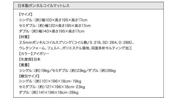 スーパSALE10倍＆4時間限定10％OFF クッション・フラップテーブル付き収納ベッド ボンネルコイルマットレス付き ダブル