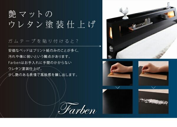 スーパSALE10倍＆4時間限定10％OFF ベッド 収納付きベッド マットレス付き ダブルベッド 収納 収納付 収納ベッド 大容量 収納ボックス 布団 おしゃれ 宮付き ライト付き 照明 コンセント 黒 白 プレミアムポケットコイルマットレス付 ダブル