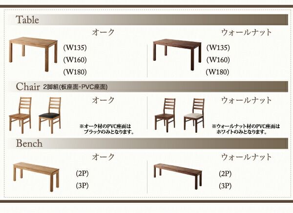 スーパSALE10倍＆4時間限定10％OFF ベンチ ダイニング 総無垢材ダイニングシリーズ ベンチ単品 オーク 2P