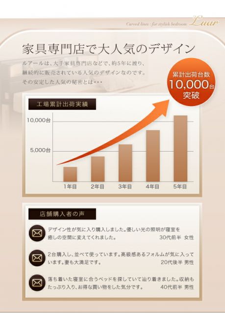 スーパSALE10倍＆4時間限定10％OFF 棚・照明・コンセント付き収納ベッド  マルチラススーパースプリングマットレス付き ダブル