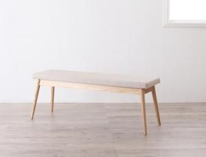 スーパSALE10倍＆4時間限定10％OFF ダイニングセット（テーブル&ベンチ チェア） 北欧デザインワイドダイニングシリーズ ベンチ 2P