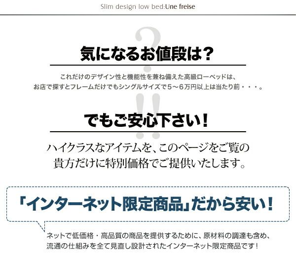 スーパSALE10倍＆4時間限定10％OFF スリムヘッドボードフロアベッド プレミアムボンネルコイルマットレス付き シングル
