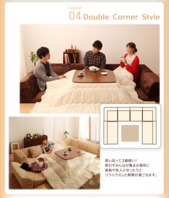 スーパSALE10倍＆4時間限定10％OFF フロアソファ フロアコーナーソファ 1P+2P+コーナー