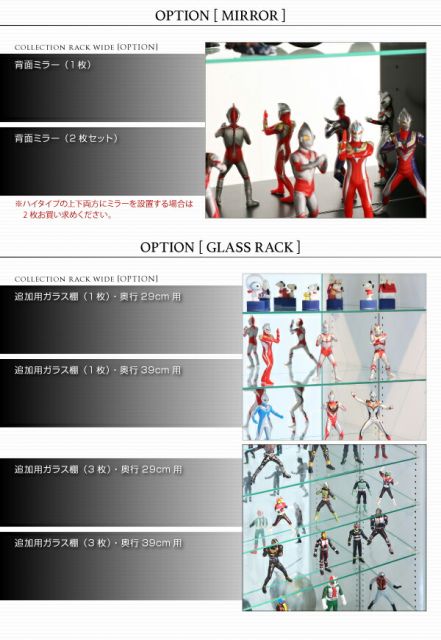 スーパSALE10倍＆4時間限定10％OFF 壁面収納 コレクションラック ワイド 本体 引き戸タイプ 奥行39