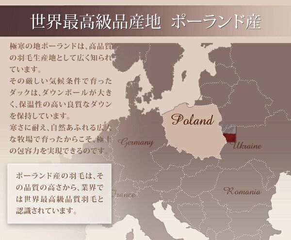 スーパSALE10倍＆4時間限定10％OFF MITAS寝具SELECT 極厚布団 ポーランド産ダック90% ロイヤルゴールドラベル羽毛布団10点セット プレミアム敷布団 極厚ボリュームタイプ ダブル10点セット