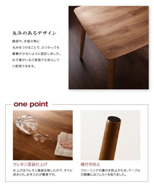 スーパSALE10倍＆4時間限定10％OFF ダイニングテーブル ダイニング カフェスタイルダイニングシリーズ ダイニングテーブル単品 W75