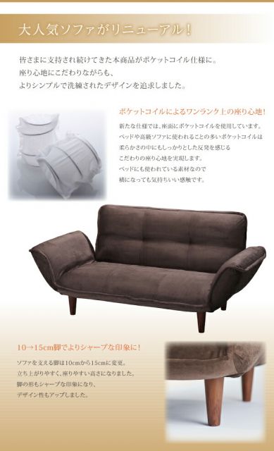 スーパSALE10倍＆4時間限定10％OFF ソファベッド ソファマットレス リクライニングカウチソファ マイクロファイバータイプ マイクロファイバータイプ 2P