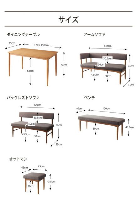 スーパSALE10倍＆4時間限定10％OFF ダイニングテーブル ダイニング リビングダイニングシリーズ ダイニングテーブル単品 W150