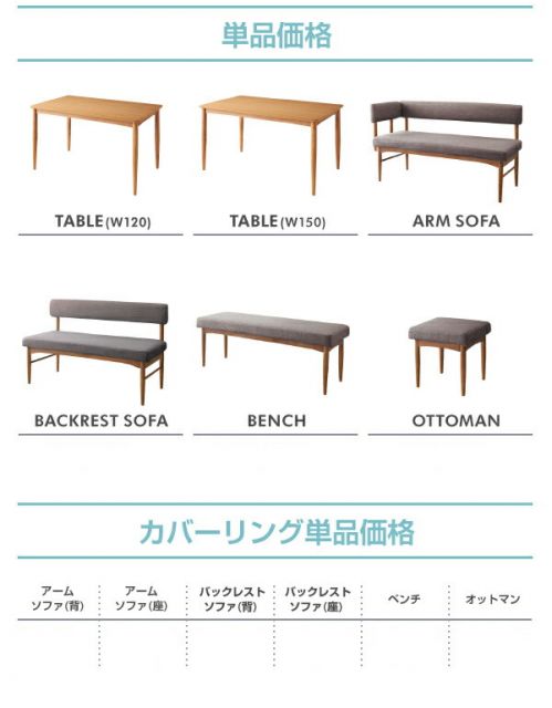 スーパSALE10倍＆4時間限定10％OFF スツール ダイニング 選べるカバーリング リビングダイニングシリーズ スツール単品 1P