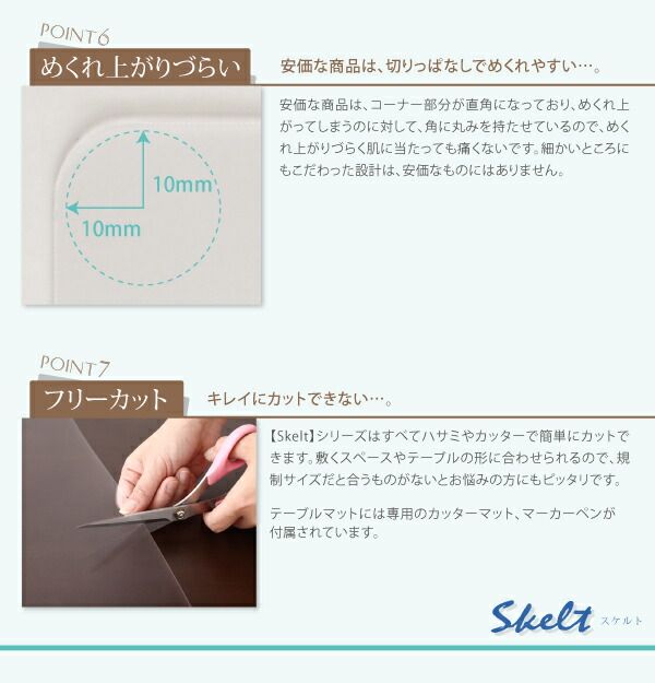 スーパSALE10倍＆4時間限定10％OFF 透明ラグ・シリコンマット テーブルマット 90×180cm